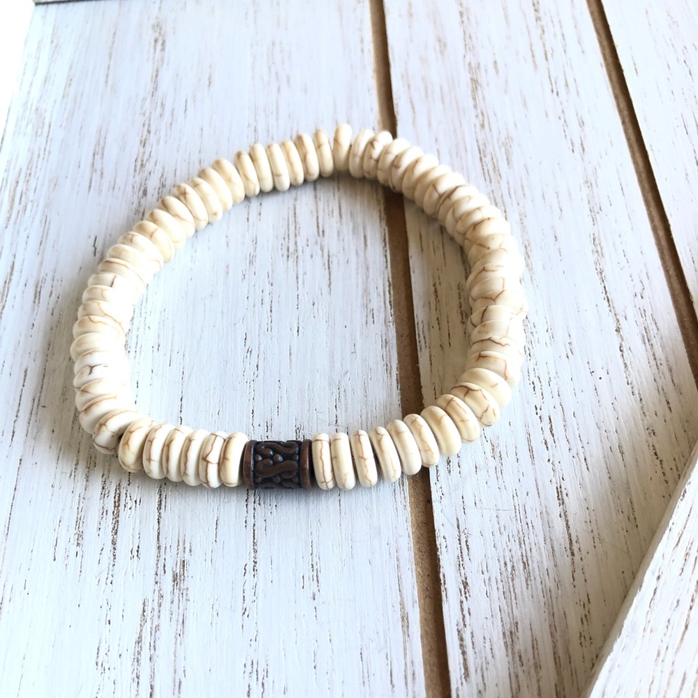 Howlite Stone Bracelet